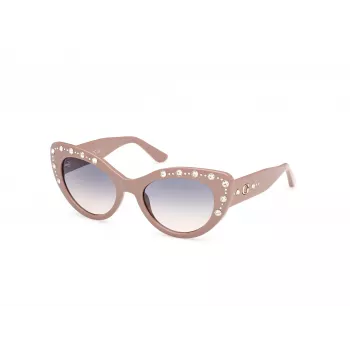 GUESS Occhiali da sole donna GU00163-5457W Brown Havana Gradient 54mm