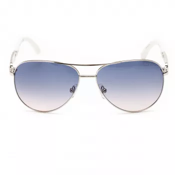 GUESS Occhiali da sole donna GU7295-6010W Marrone montatura farfalla 60mm