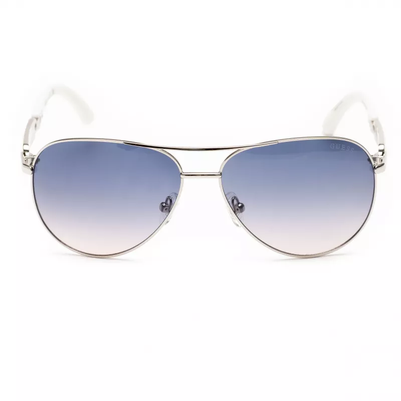 GUESS Occhiali da sole donna GU7295-6010W Marrone montatura farfalla 60mm