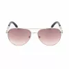 GUESS Occhiali da sole donna GU7295-6032W marrone Havana oversize squadrati