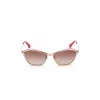 Occhiali da sole donna GUESS GU7639-28F montatura oro farfalla/cat-eye lenti marroni sfumate UV400