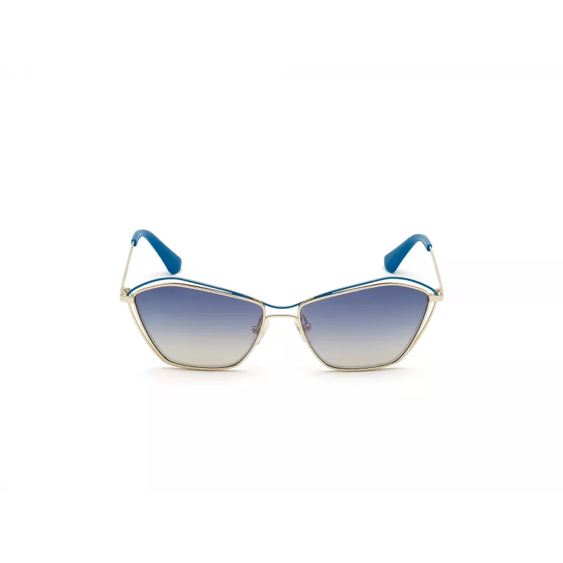 GUESS Donna Occhiali da sole GU7639-32W montatura color oro lenti marroni sfumate 59mm
