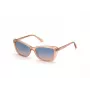GUESS Occhiali da sole da donna GU7774-5574W Marrone Havana montatura squadrata 55 mm