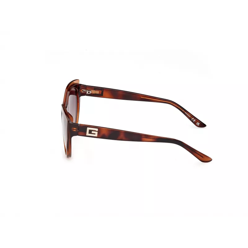 GUESS Occhiali da sole donna GU7909-5352F Havana marrone sfumato 53mm
