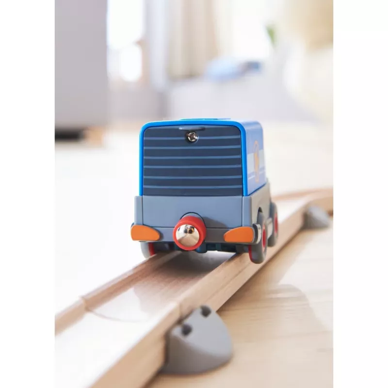 HABA Kullerbü camion a batteria, veicolo giocattolo