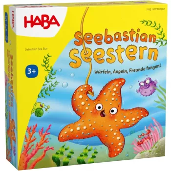 HABA Seebastian Stella Marina giocattolo da bagno