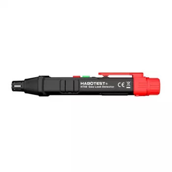 HABOTEST HT60 Rilevatore di fughe di gas con sonda flessibile, display LCD, allarme acustico e visivo