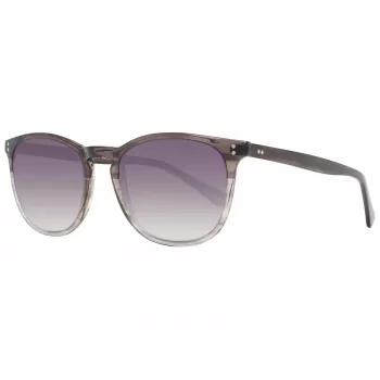 Hackett uomo HSB83800152 occhiali da sole rettangolari in acetato nero/grigio 52/20/145 mm