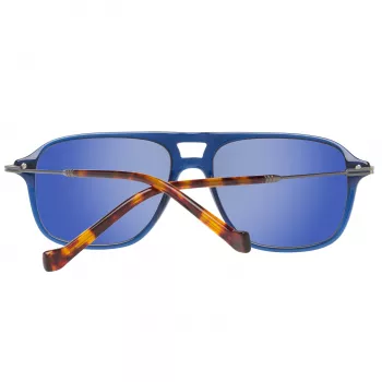 HACKETT UOMO HSB86568356 Occhiali da sole 56/16/140 mm montatura in acetato nero lenti in policarbonato grigie UV400