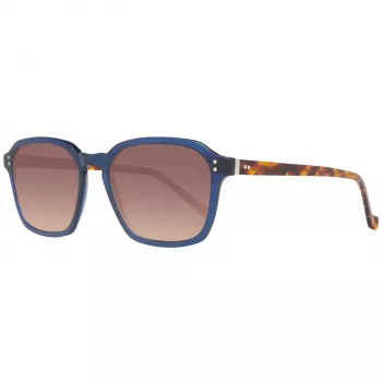 Hackett Uomo HSB86668352 Occhiali da sole - Montatura rettangolare in acetato - 52/18/145 mm - UV400