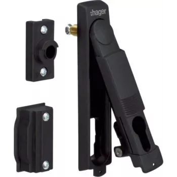 Hager FZ535N maniglia girevole universale, nero