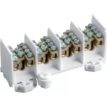 Hager K28N Morsettiera di derivazione principale 4 poli 25/4x16 mm² grigia