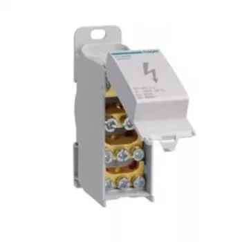 HAGER KJ02DN blocco di distribuzione incapsulato 125A 1 polo