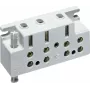 HAGER KJ10S Morsetto di collegamento monofase per contatore 63A 2 poli grigio