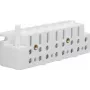 Hager KJ30T morsetto di allacciamento contatore trifase, 63 A, 400 V, morsetti a vite