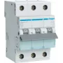 Hager MBN313 interruttore automatico 13A 3 poli curva B, 6kA, 3 moduli