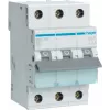 Hager MBN320 Interruttore automatico tripolare 20 A curva B, 6 kA, 3 moduli