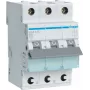 Hager MCS340 interruttore automatico magnetotermico 40A 3 poli con curva C, 6kA, 3 moduli