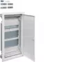 HAGER VU36NWB quadro di distribuzione multimediale in plastica PT 2x pannello 1x TH35 IP30 630,5x348x94,5 porta ventilata bianco Volta