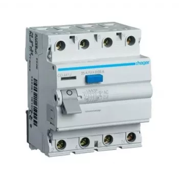 Relè differenziale HAGER 4P 25A 30mA CD426J