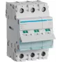 Hager SBN340 sezionatore 3 poli 40A, montaggio su guida DIN 3 moduli
