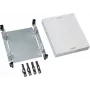 Hager UD21C1 Piastra di montaggio universale per moduli 300x250mm acciaio zincato