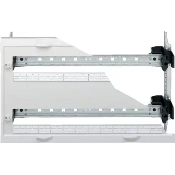 Hager UD22B3 quadro di distribuzione da incasso in acciaio inox, 2 file, 24 moduli, 500x300x125 mm