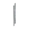 Hager UN07A barra universale, acciaio inox, lunghezza 1047 mm, 2 pezzi