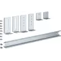 Hager universN Quadro a 2 campi per guida DIN UZ02B3, acciaio, larghezza 35mm, altezza 15mm, DIN EN 60715
