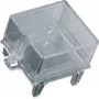 Hager universZ U841 Coperchio di tenuta, 2,5 moduli, 53x53x33 mm, trasparente