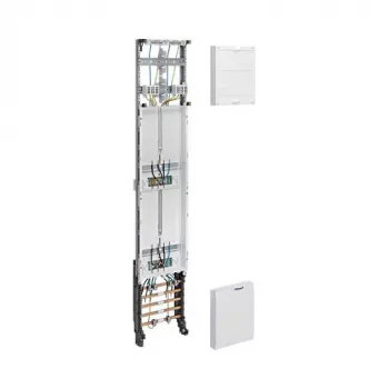 Hager universZ ZH53X3 quadro contatori completo 1350mm 2 posti contatore 1 campo EON