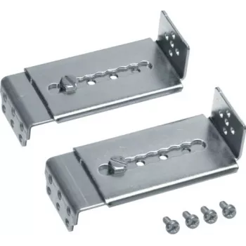 Hager UZ04Z2 piastra di montaggio universale in acciaio inox 118x128x28 mm