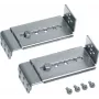 Hager UZ04Z2 piastra di montaggio universale in acciaio inox 118x128x28 mm