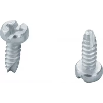Hager UZ06Z4 vite di fissaggio universale 4,2 x 13 mm, acciaio zincato, Phillips PH2, autofilettante, confezione da 100