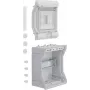 Hager VE106D piccolo quadro da parete, 6 unità modulo, 1 fila, IP30, bianco