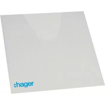 Hager Volta tasca portadocumenti VZ407, PVC trasparente, 220 x 240 mm, autoadesiva