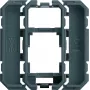 Hager WXF202 Cornice adattatore Keystone per 1 modulo RJ45, bianco polare