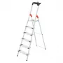 HAILO Scala domestica L80 ComfortLine alluminio 6 gradini