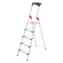 HAILO Scala domestica L80 ComfortLine alluminio 5 gradini