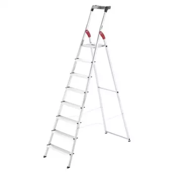 HAILO L60 StandardLine Scala domestica in alluminio 8 gradini