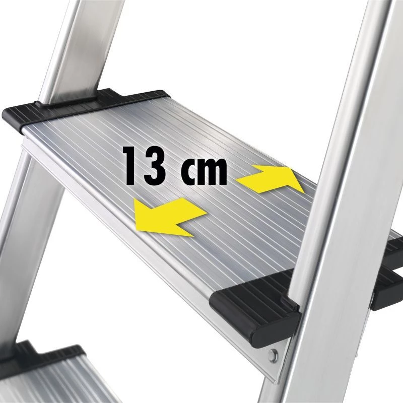 HAILO L80 ComfortLine Scala in alluminio, 8 gradini