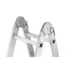 HAILO M60 Scala universale in alluminio 4x3 pioli scala pieghevole multiuso
