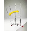 HAILO ProfiLOT Scala combinata S100, alluminio, 3x12 pioli, 150 kg, EN 131 Professional