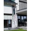Hailo S100 ProfiLOT Scala combinata, alluminio, 2x6+1x5 pioli, 3 sezioni, portata max. 150 kg