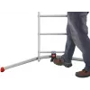 Hailo S100 ProfiLOT Scala combinata, alluminio, 2x6+1x5 pioli, 3 sezioni, portata max. 150 kg