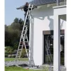 Hailo S100 ProfiLOT Scala combinata, alluminio, 3 sezioni, 2x9+1x8 pioli, altezza di lavoro max. 7,00 m