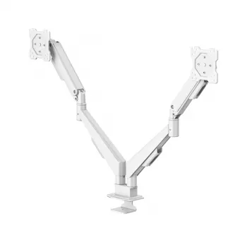 Hama 00220908 Supporto doppio per monitor, a molla a gas, full motion, 17-35
