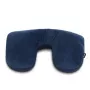 Hama cuscino da viaggio 2-in-1 con microsfere, poggiatesta, 35 x 25 cm, blu scuro (00178169)