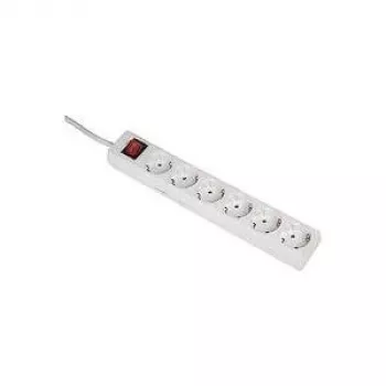 Hama Ciabatta 6 prese con interruttore e protezione bambini, cavo 1,4 m, bianco