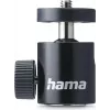 Hama testa a sfera per treppiedi, altezza 50 mm, filettatura 1/4 di pollice, Ø 30 mm, nero 00005001